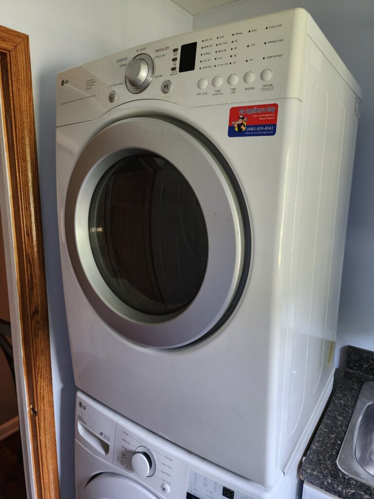 stackable washing machine repair mentor ohio