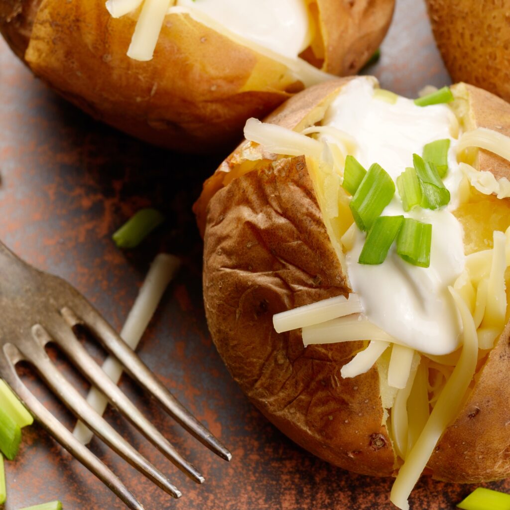 How Microwave a Potato