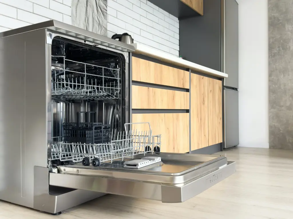modern kitchen dishwasher with open door 2026 03 17 05 54 38 utc